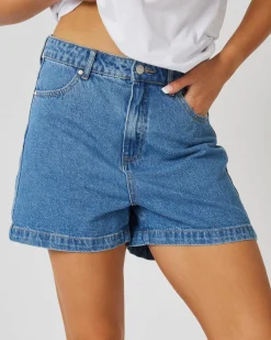 Best Seventy Threes Hemp Denim Shorts Women Denim|Bottoms