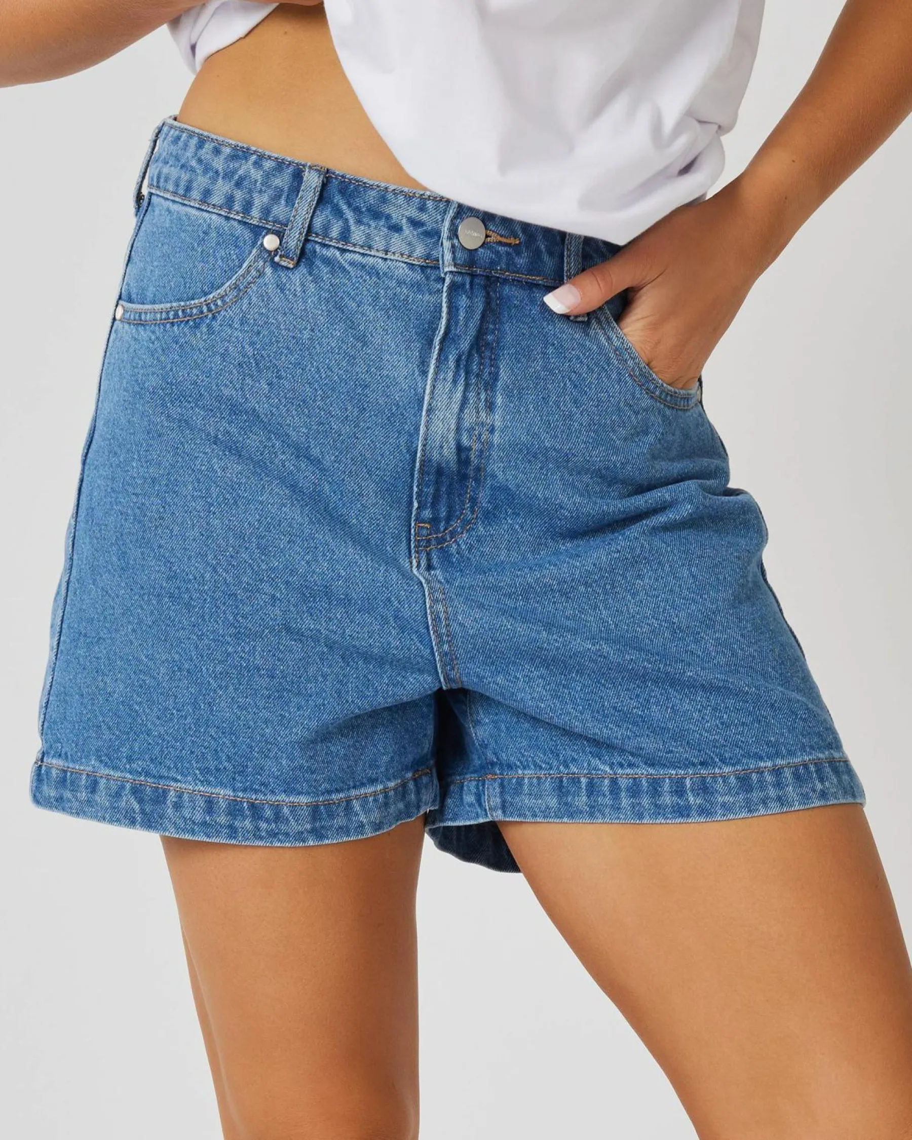 Best Seventy Threes Hemp Denim Shorts Women Denim|Bottoms