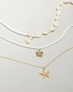 Jewelry|Jewelry*Karyn In LA Seychelle Frangipani Necklace Pack White/gold