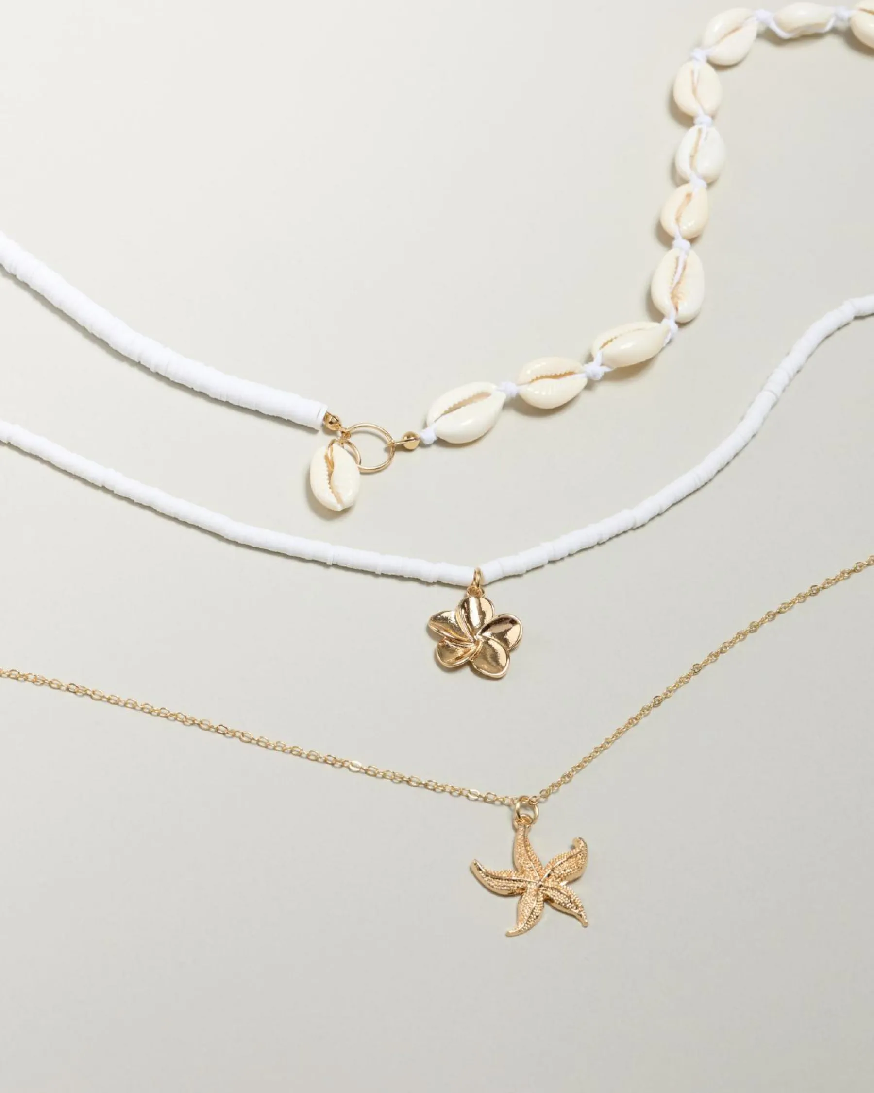 Jewelry|Jewelry*Karyn In LA Seychelle Frangipani Necklace Pack White/gold