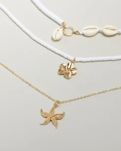 Jewelry|Jewelry*Karyn In LA Seychelle Frangipani Necklace Pack White/gold