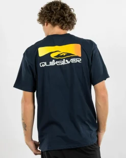 Tops & T-Shirts*Quiksilver Shadow Cast T-Shirt Dark Navy