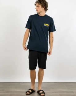 Tops & T-Shirts*Quiksilver Shadow Cast T-Shirt Dark Navy