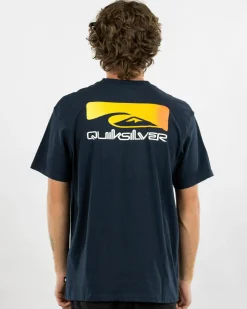 Tops & T-Shirts*Quiksilver Shadow Cast T-Shirt Dark Navy