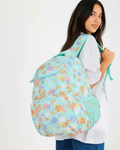 Bags|Bags*Roxy Shadow Swell Printed Backpack Beach Glass Beach Bay-be