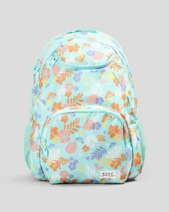 Bags|Bags*Roxy Shadow Swell Printed Backpack Beach Glass Beach Bay-be