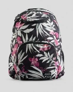 Bags*Roxy Shadow Swell Printed Backpack Anthracite Wind Swept Floral