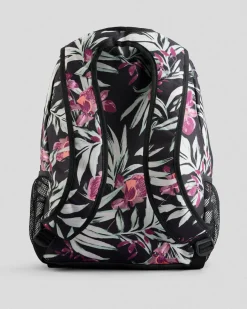 Bags*Roxy Shadow Swell Printed Backpack Anthracite Wind Swept Floral