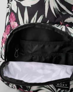 Bags*Roxy Shadow Swell Printed Backpack Anthracite Wind Swept Floral