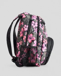 Bags*Roxy Shadow Swell Printed Backpack Anthracite Fearless Floral
