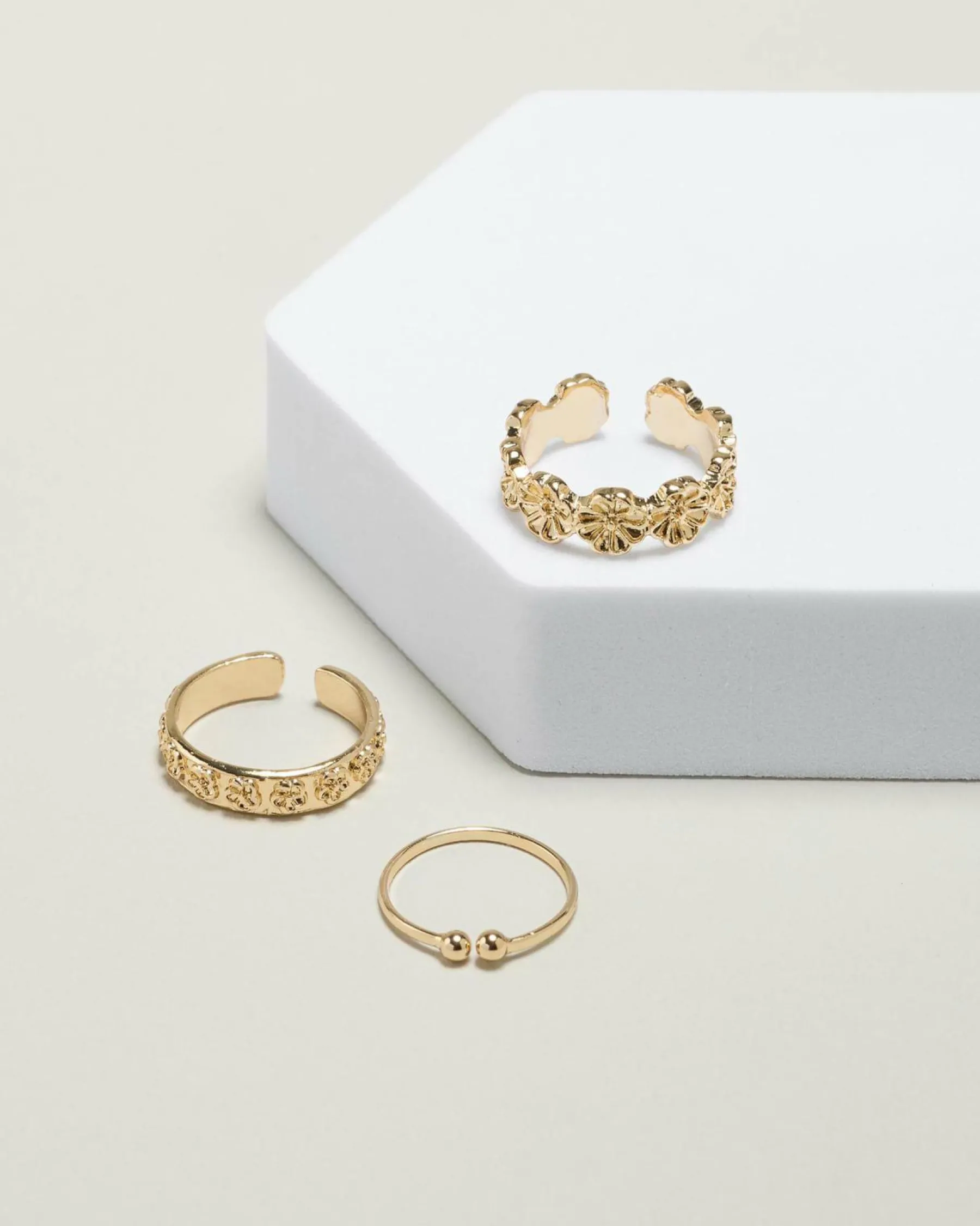 Jewelry*Karyn In LA Shalini Toe Ring Pack Gold