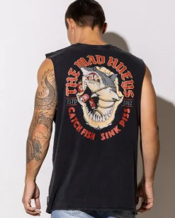 Online Shark Tins Muscle Tank Tops & T-Shirts