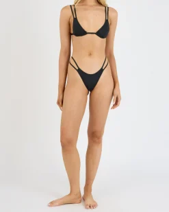 Bikinis*Kaiami Sharni Triangle Bikini Top Black