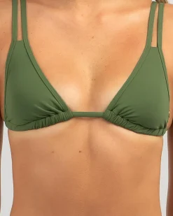 Bikinis*Kaiami Sharni Triangle Bikini Top Palm