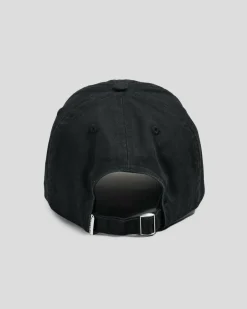 Headwear*S-Double Shawn Script Strapback Cap Black