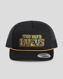 Headwear*The Mad Hueys She'll Be Right Trucker Cap Black
