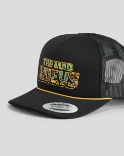 Headwear*The Mad Hueys She'll Be Right Trucker Cap Black