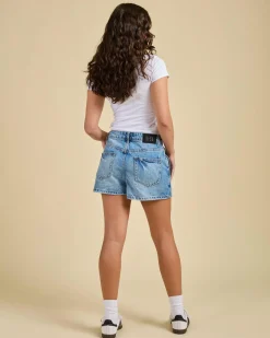 Outlet Shelly Denim Skort Women Denim|Bottoms