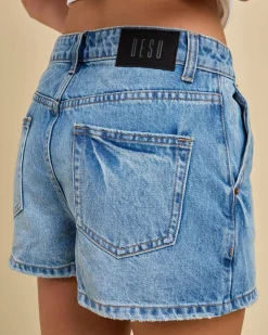Outlet Shelly Denim Skort Women Denim|Bottoms