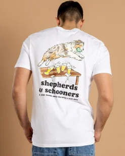 Tops & T-Shirts*Frothies Shepherds & Schooners T-Shirt White