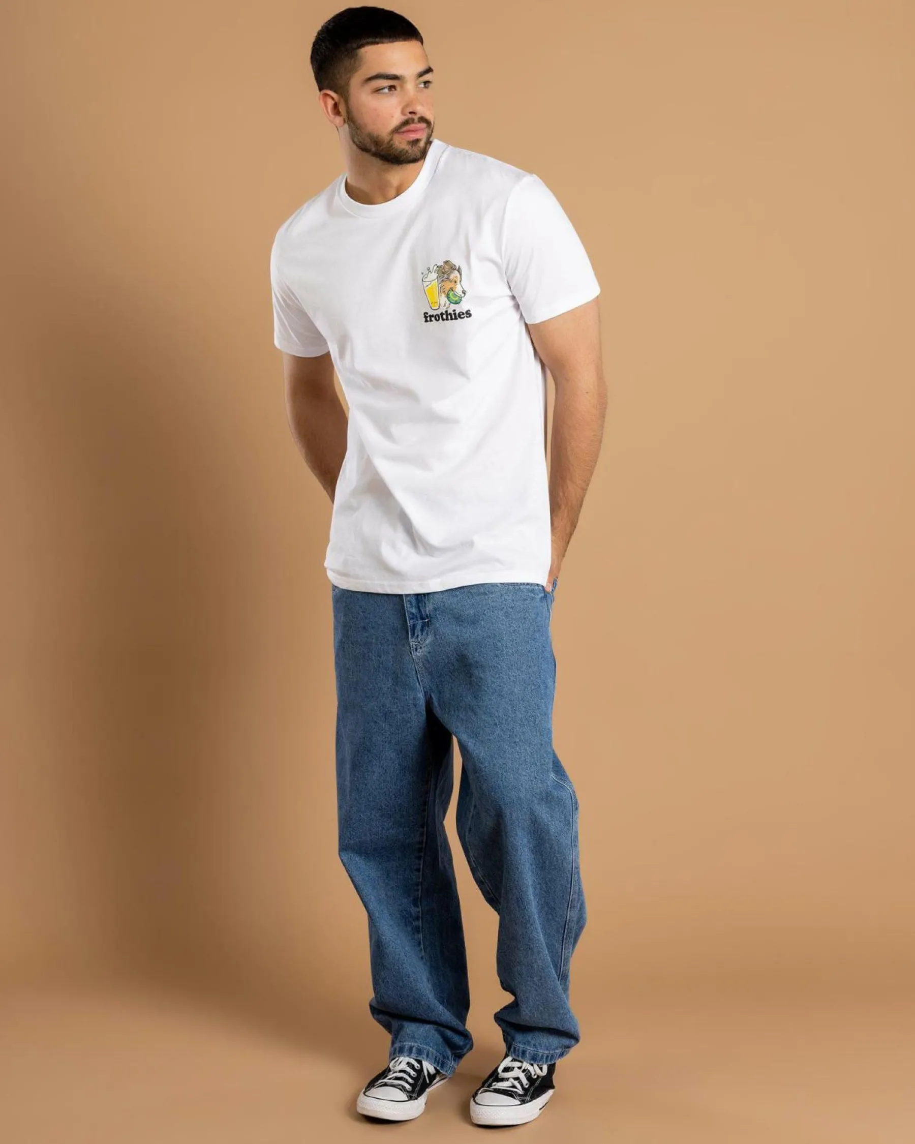 Tops & T-Shirts*Frothies Shepherds & Schooners T-Shirt White