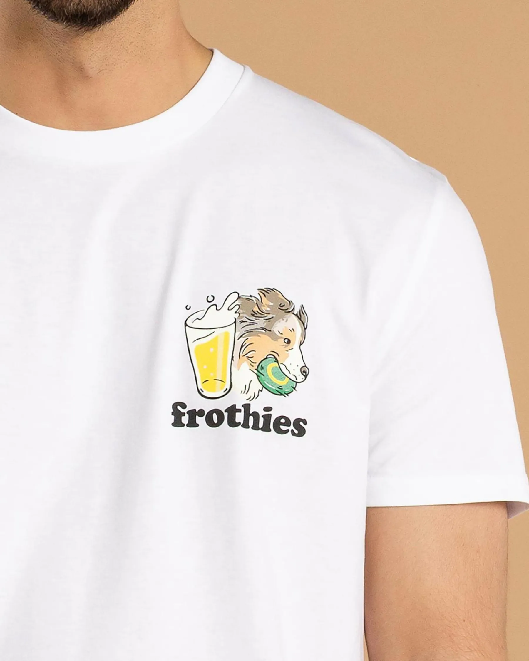 Tops & T-Shirts*Frothies Shepherds & Schooners T-Shirt White