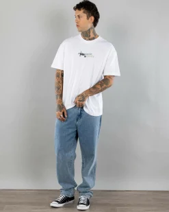 Tops & T-Shirts*S-Double Shield T-Shirt White