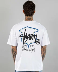 Tops & T-Shirts*S-Double Shield T-Shirt White