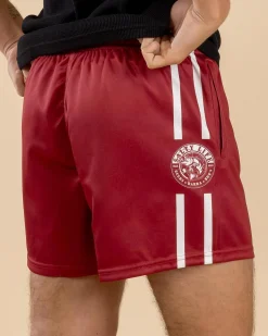Shorts & Bottoms*Salty Life Shimmy Footy Shorts Maroon