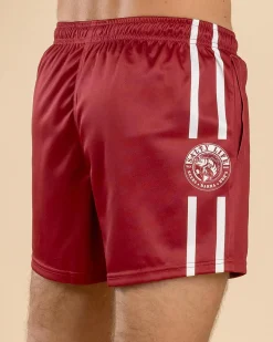 Shorts & Bottoms*Salty Life Shimmy Footy Shorts Maroon