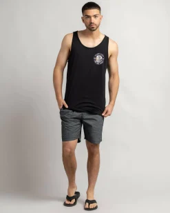 Tops & T-Shirts*Salty Life Ship Faced Singlet Black
