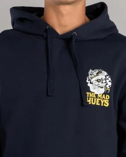 Hoodies & Sweatshirts*The Mad Hueys Ship For Brains Hoodie Navy
