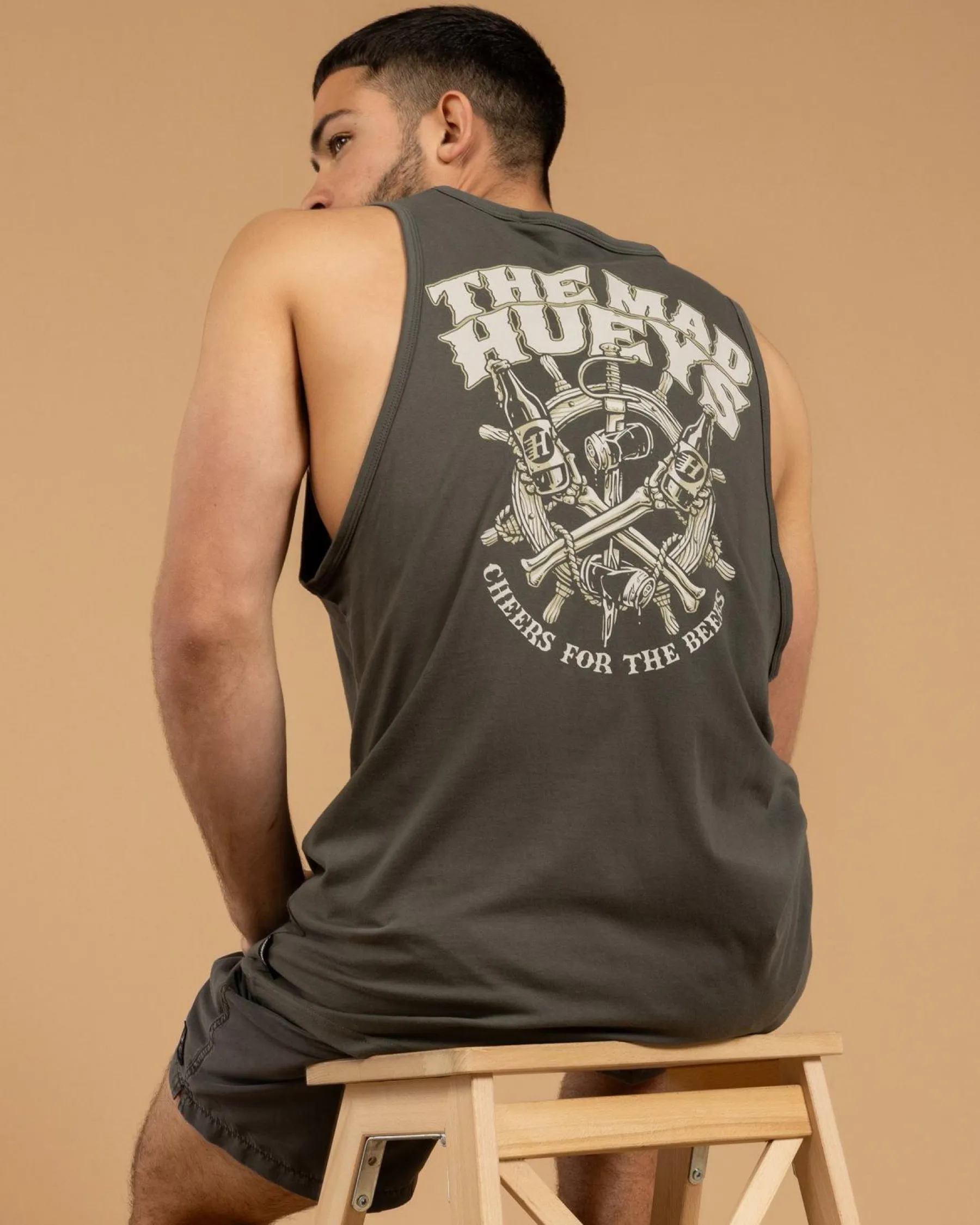 Hot Ship Wheel Beers Singlet Tops & T-Shirts