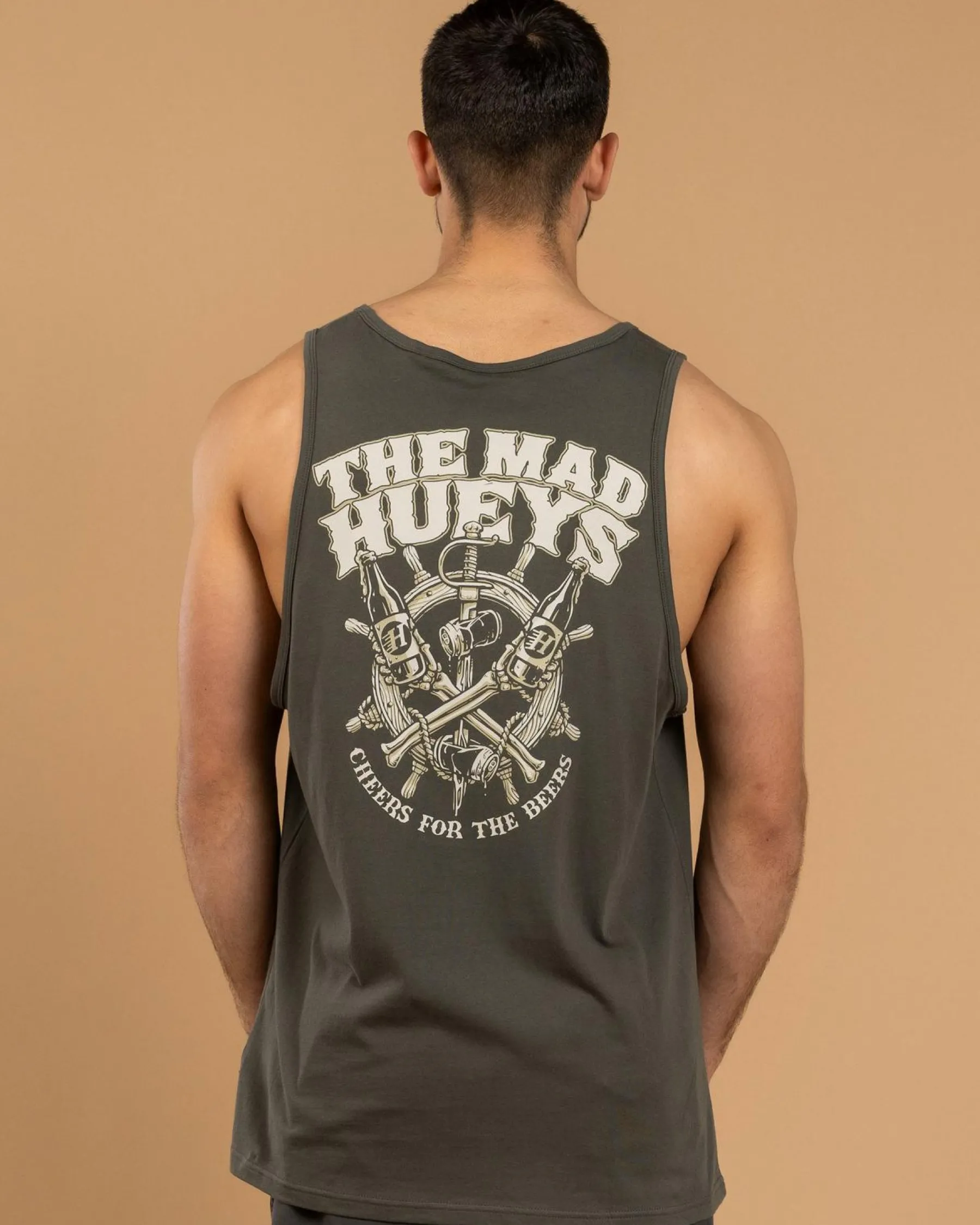 Hot Ship Wheel Beers Singlet Tops & T-Shirts