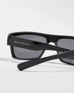Sunglasses*Quiksilver Shipwreck Sunglasses Black/ Smoke Solid