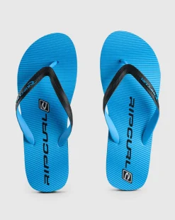 Shock Bloom Open Toe Flip Flops & Sandals