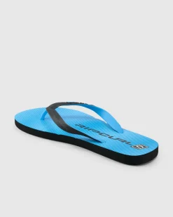 Shock Bloom Open Toe Flip Flops & Sandals
