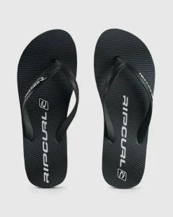 Flip Flops & Sandals*Rip Curl Shock Bloom Open Toe Black