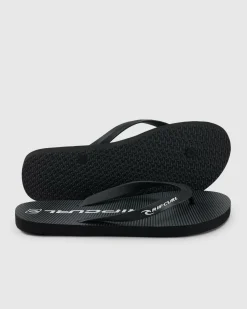 Flip Flops & Sandals*Rip Curl Shock Bloom Open Toe Black