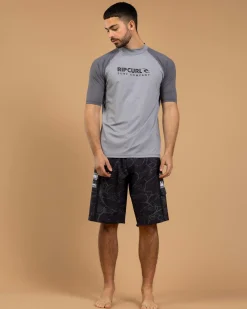 New Shock Short Sleeve Rash Vest Rashies