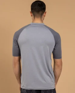 New Shock Short Sleeve Rash Vest Rashies