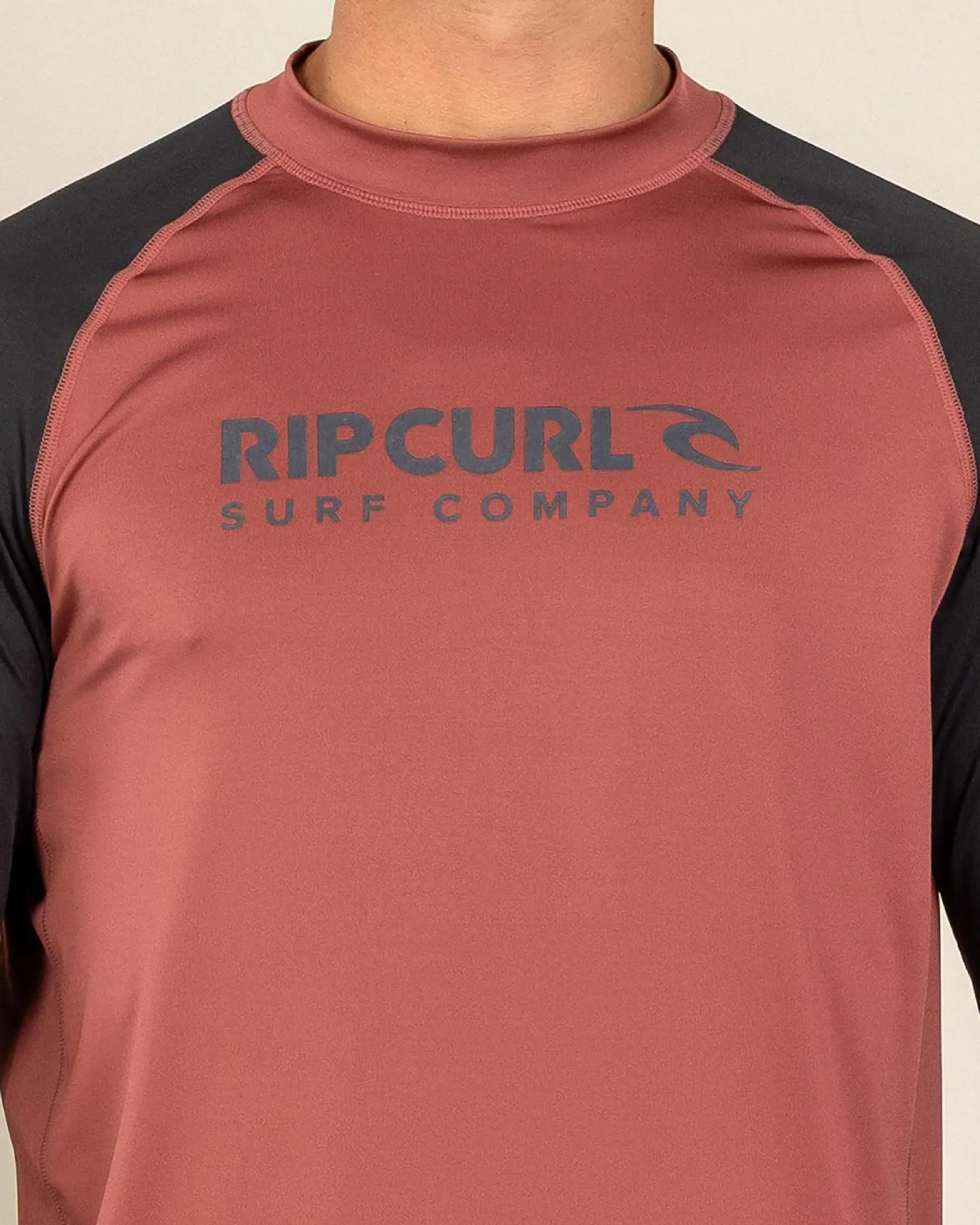 Rashies*Rip Curl Shock UPF Long Sleeve Rash Vest Apple Butter