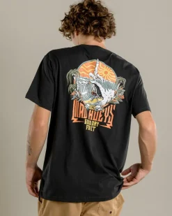 Tops & T-Shirts*The Mad Hueys Shoey Sesh T-Shirt Vintage Black