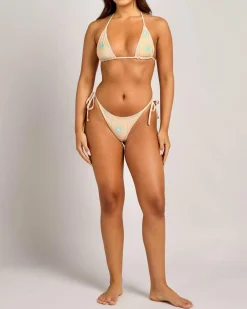 Bikinis*Billabong Show Me Sun Reversible Remi Triangle Bikini Top Multi