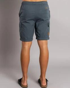 Shorts & Bottoms*Lucid Shroud Elastic Waist Shorts Slate Blue
