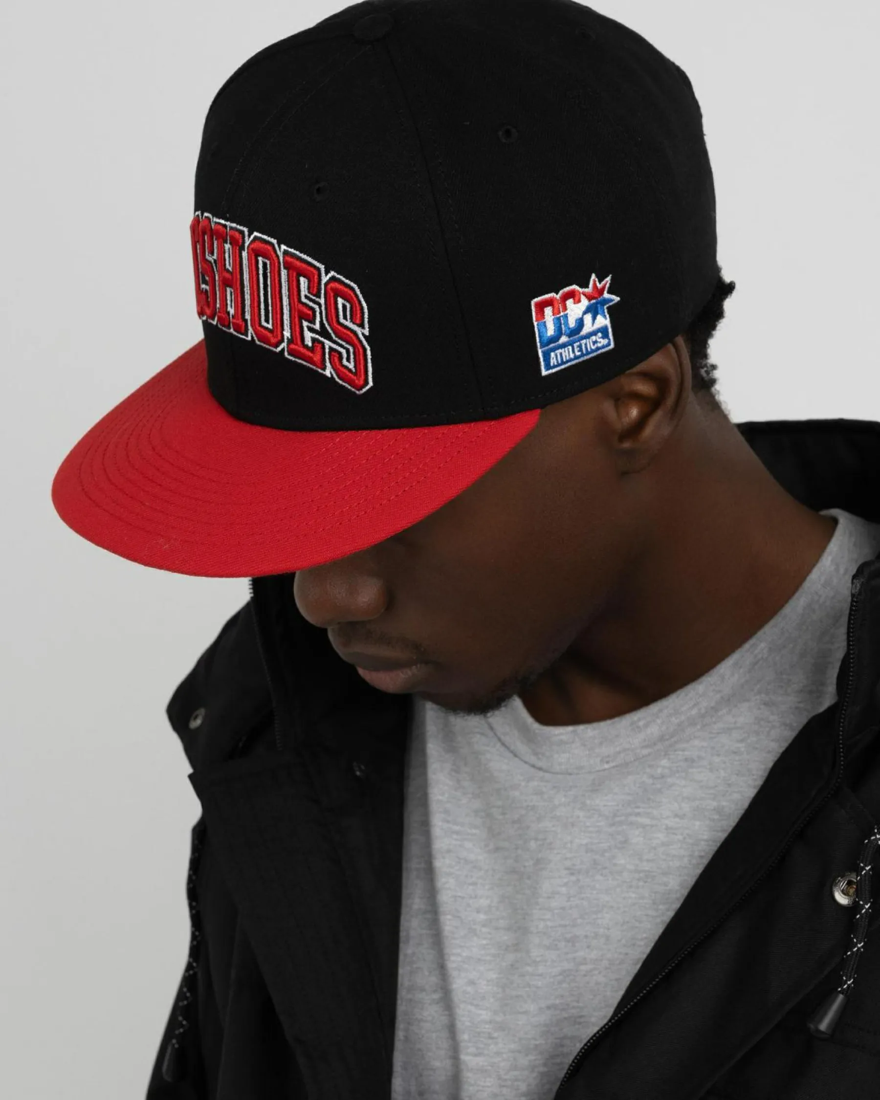 Headwear*DC Shoes Shy Town Empire Snapback Cap Black