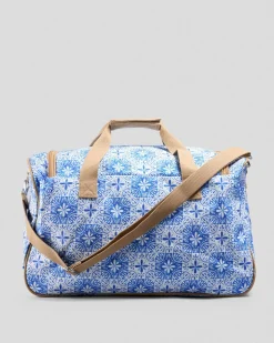 Travel Accessories|Bags*Mooloola Shylah Overnight Bag Blue/white