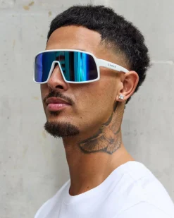 Sunglasses*Carve Sierra Sunglasses Gloss White/ Grey/ Blue