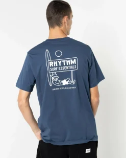 Tops & T-Shirts*Rhythm Siesta T-Shirt Navy