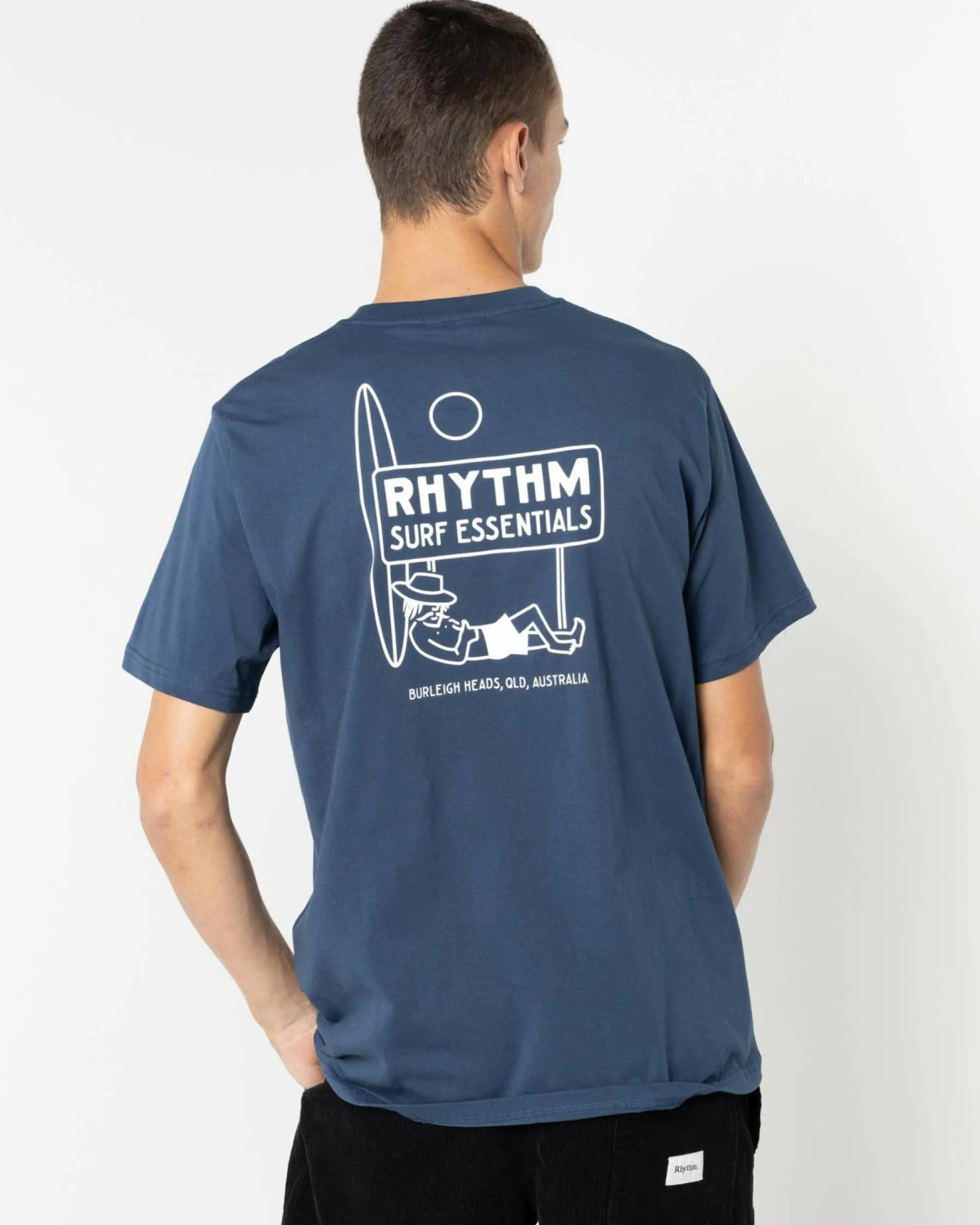 Tops & T-Shirts*Rhythm Siesta T-Shirt Navy